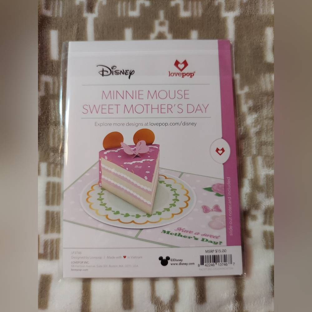 Disney Minnie Mouse Sweet Mother's Day Card